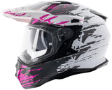 Spec-x Enduro-Helm SX-62.01 R1 Stinger Adv Helm Spac-X SX-62.01 R1 Stinger Adv S weiß rosa