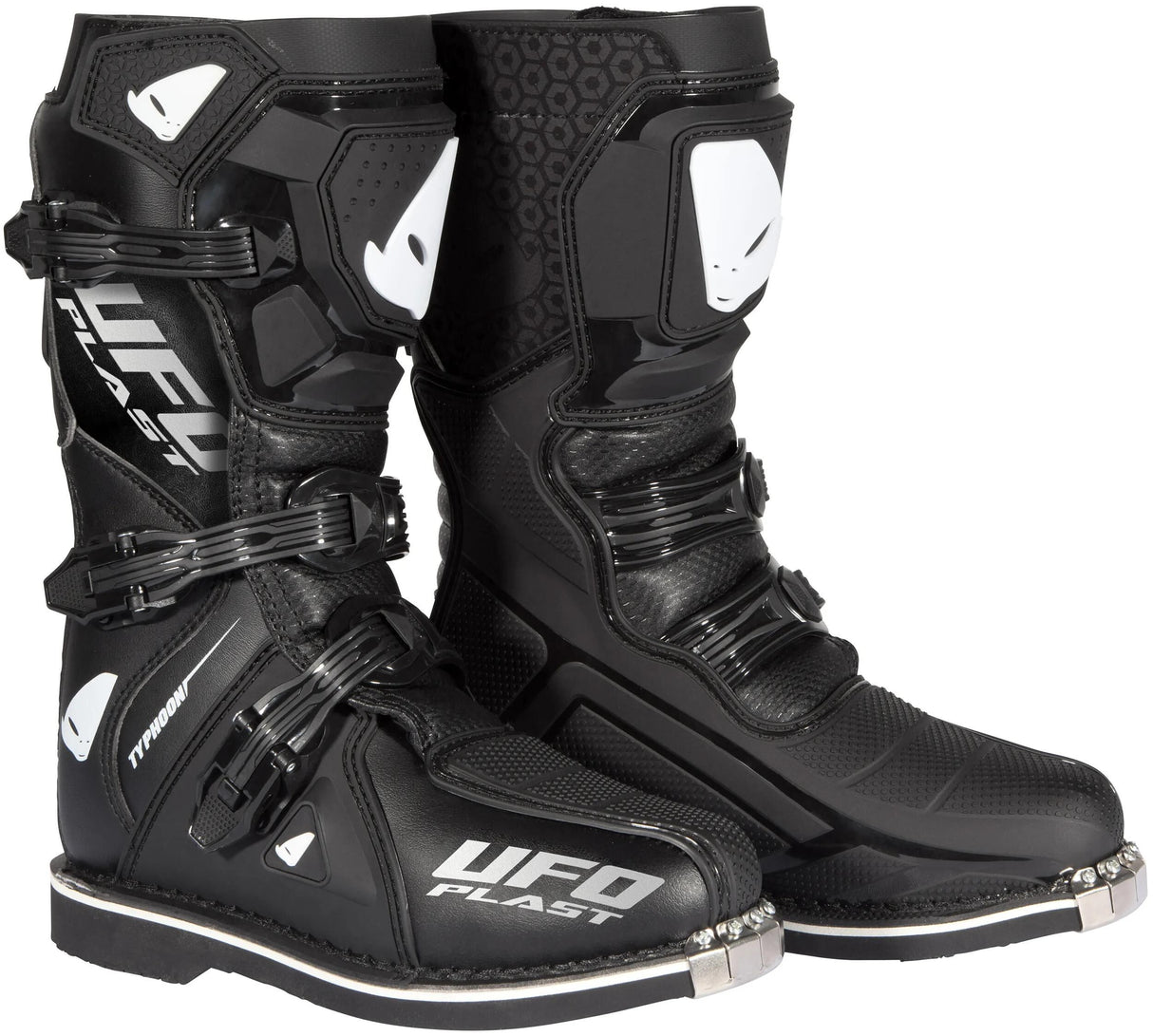 UFO Plast Boot Typhoon Kinderstiefel UFO Typh Schwarz Gr. 36