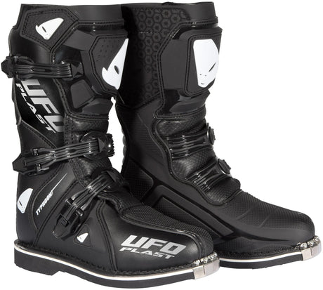 UFO Plast Boot Typhoon Kinderstiefel UFO Typh Schwarz Gr. 37