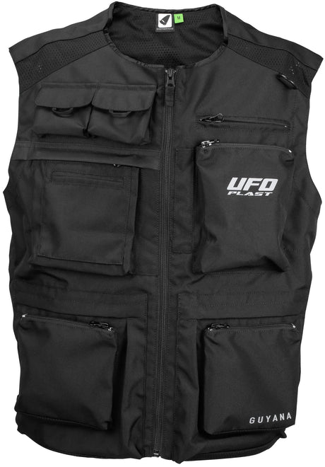 UFO Gips Guyana Weste Weste UFO Guyana schwarz Gr. m
