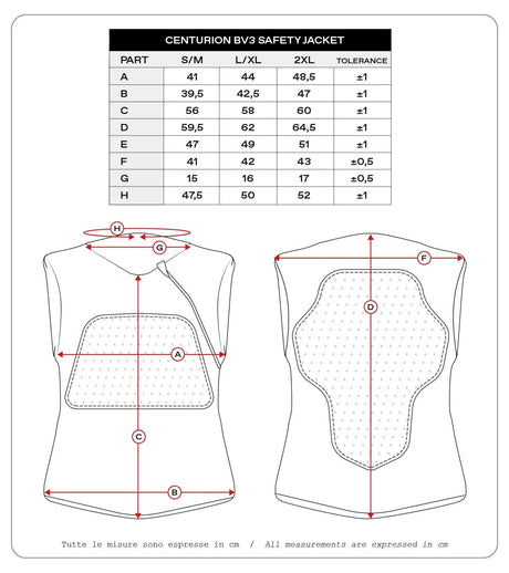 UFO Plast Protektor Weste Centurion BV3 Protektorweste UFO BV3 Centurion Schwarz L XL