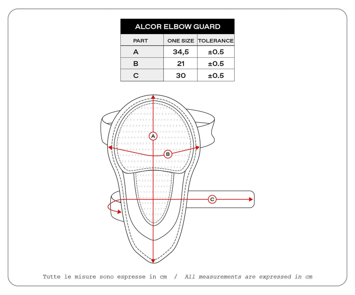 UFO-Pipi-Ellenbogenschutz Alcor. Ellenbogenprotektor UFO Alcor schwarz