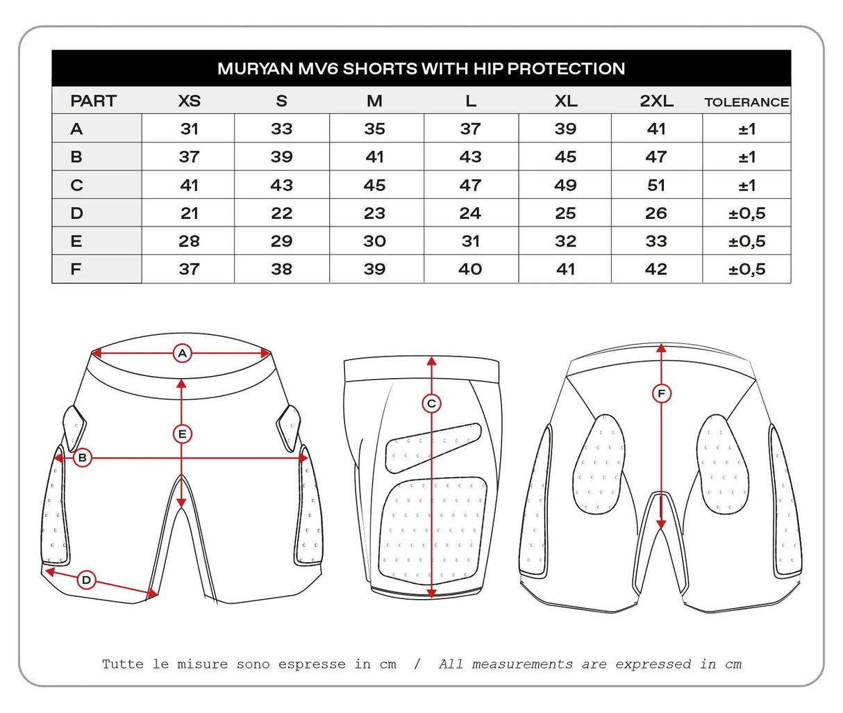 UFO Plast Protektorenhose Muryan MV6 Protektorenhose UFO Muryan MV6 Schwarz Gr. s