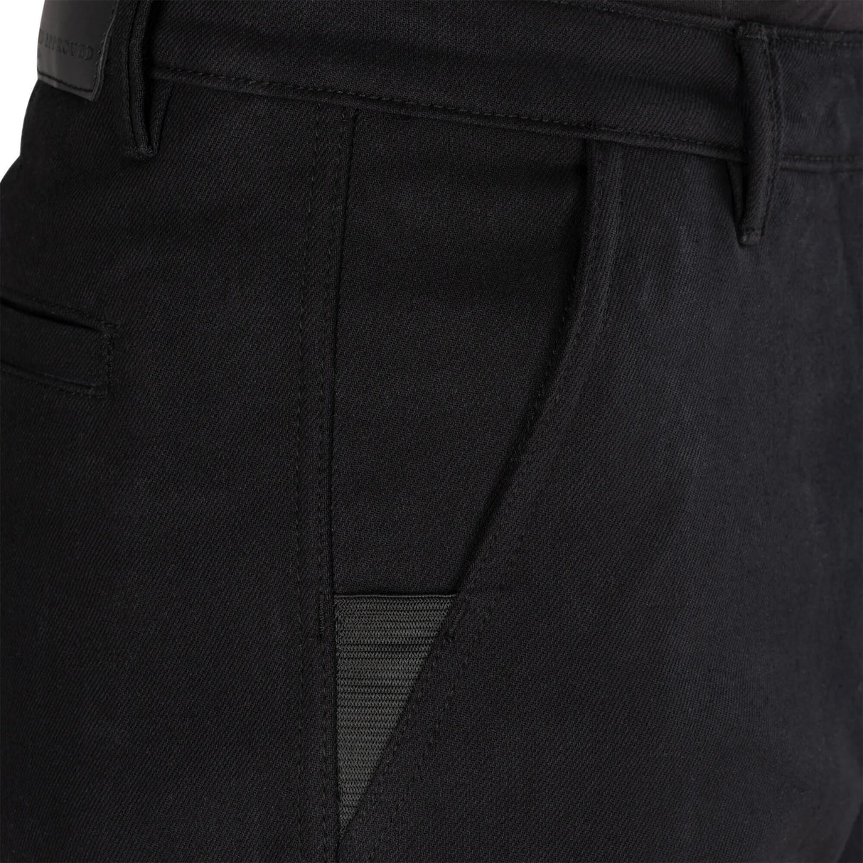 Oxford Jeans Chino Hose Jeans Chi Schwarz Normalgröße 34