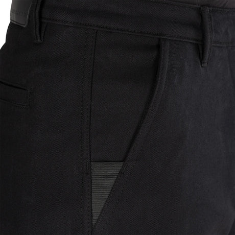 Oxford Jeans Chino Hose Jeans Chi Schwarz Normalgröße 38