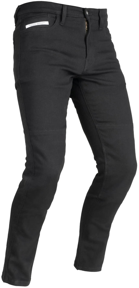 Oxford-Jeans aa Super-Stretch-Jeans, schmale Hose Jeans ao Stretch Slim sw la. Größe