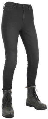 Oxford-Hose, original zugelassene Jeggings. Hose Jegging Damen schwarz 38 lang