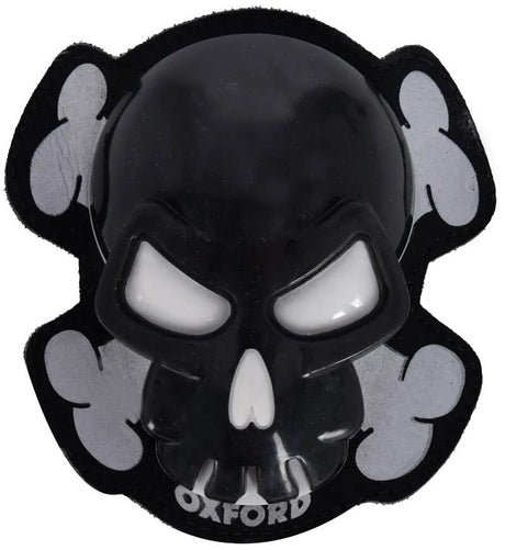 Oxford-Knieschleifer Knieschleifer Totenkopf schwarz