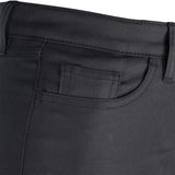 Oxford-Hose AA Wax Jeggings Hose AO Waxed Damen schwarz lang Größe 14