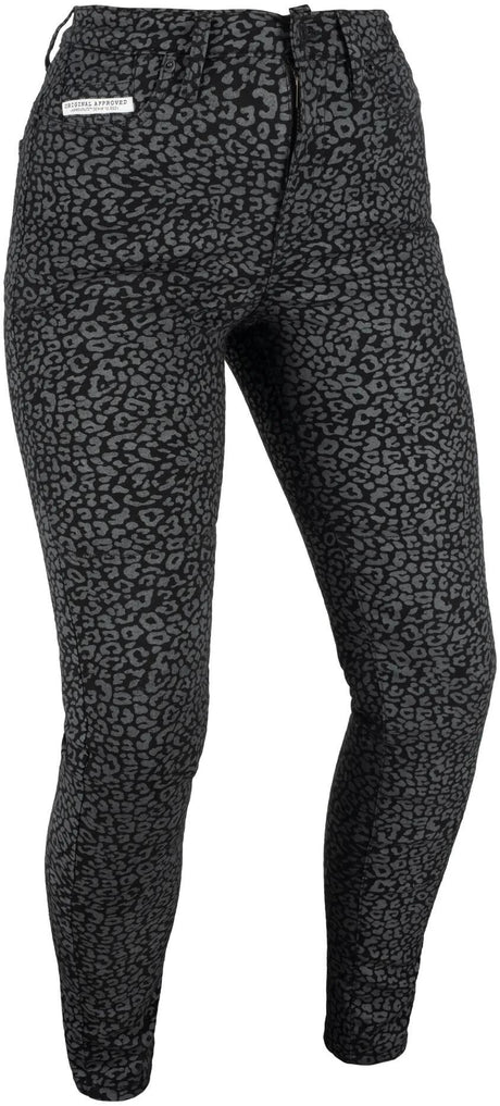 Oxford-Jeans, einschließlich AA-Superstretch-Jeans. Hose Superstre Ws Jeans Leopard Shorts 46