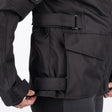 Oxford-Jacke Spartan Long WP WS Jacke Schwarze Jacke Spartan Da BW Neongelb Langgröße