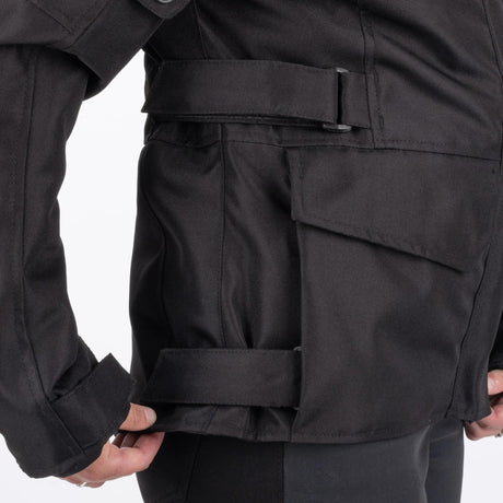 Oxford-Jacke Spartan Long WP WS Jacke Schwarz. Jacke Spartan da BW Neongelb Langgröße