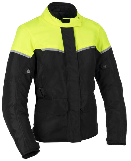 Oxford-Jacke Spartan Long WP WS Jacke Schwarz. Jacke Spartan da bw neongelb lang gr. 2
