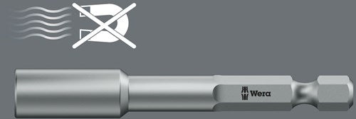 Wera 869 4-Stecknuss-Bit, 10,0 x 65 mm – 1 Stück – 05060282001
