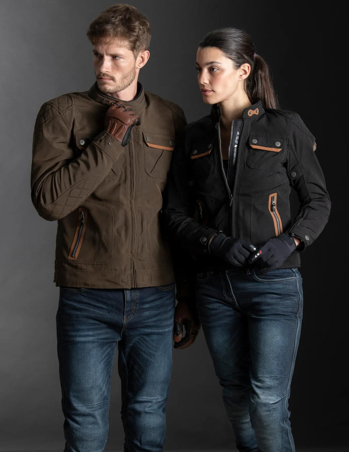 Ls2 Jacke Bullet Jacke Bullet Man braun l