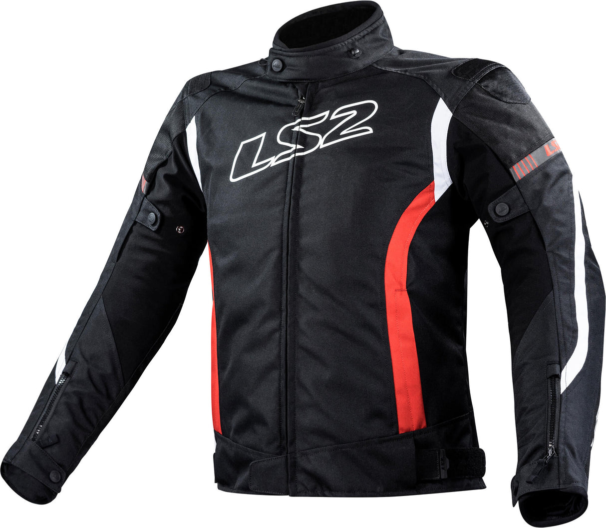 Ls2 Gate Jacke Jacke Gate Mann schwarz rot m
