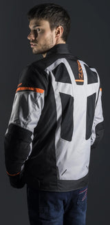 Ls2 Scout Jacke Jacke Scout Mann schwarz grau orange xxl