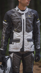 Ls2 Jacke Norwegen Jacke Norwegen Mann schwarz grau gelb l
