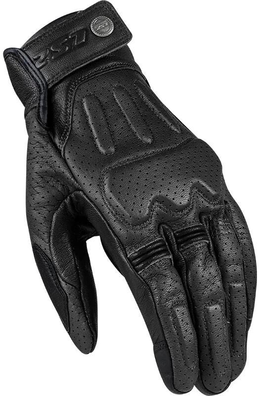 Ls2 Handschuhe Rest Mann Handschuh Rest Mann schwarzes Leder m