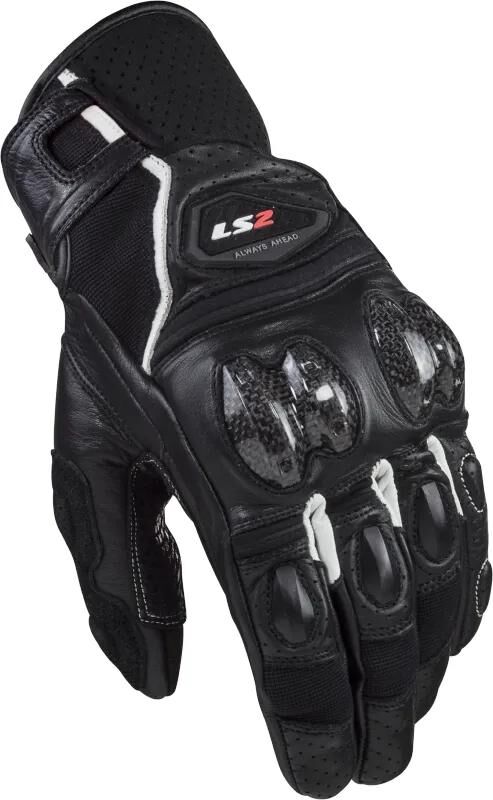 Ls2-Handschuhe Spark II. Handschuh Spark 2 Leder Mann bw ws xxl