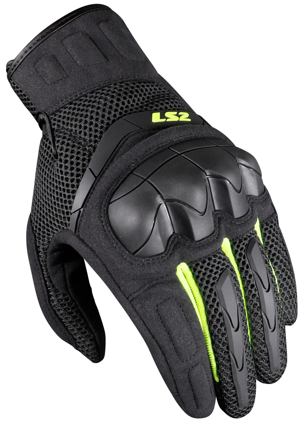 Ls2 Handschuhe Kubra Mann Handschuhe Kubra Mann Anthrazit h-v gelb l