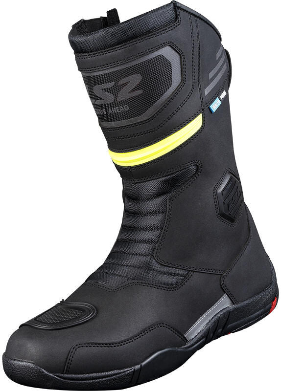 Ls2 Stiefel Goby Man Stiefel Goby Man WP Schwarz H-V Gelb 44