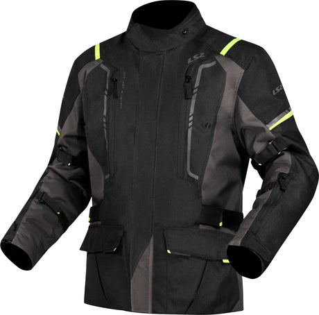 Ls2 Jacke Narvik Jacke Narvik Herren schwarz grau neongelb l