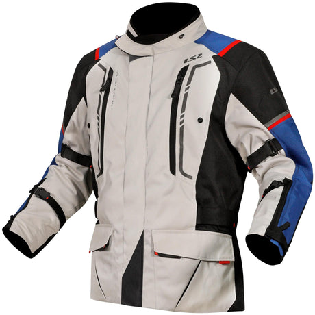 Ls2 Jacke Narvik Jacke Narvik Herren blau schwarz grau rot XL