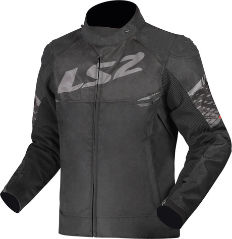 Ls2 Apex Jacke Jacke Apex Herren Schwarz Dunkelgrau Gr.XXL