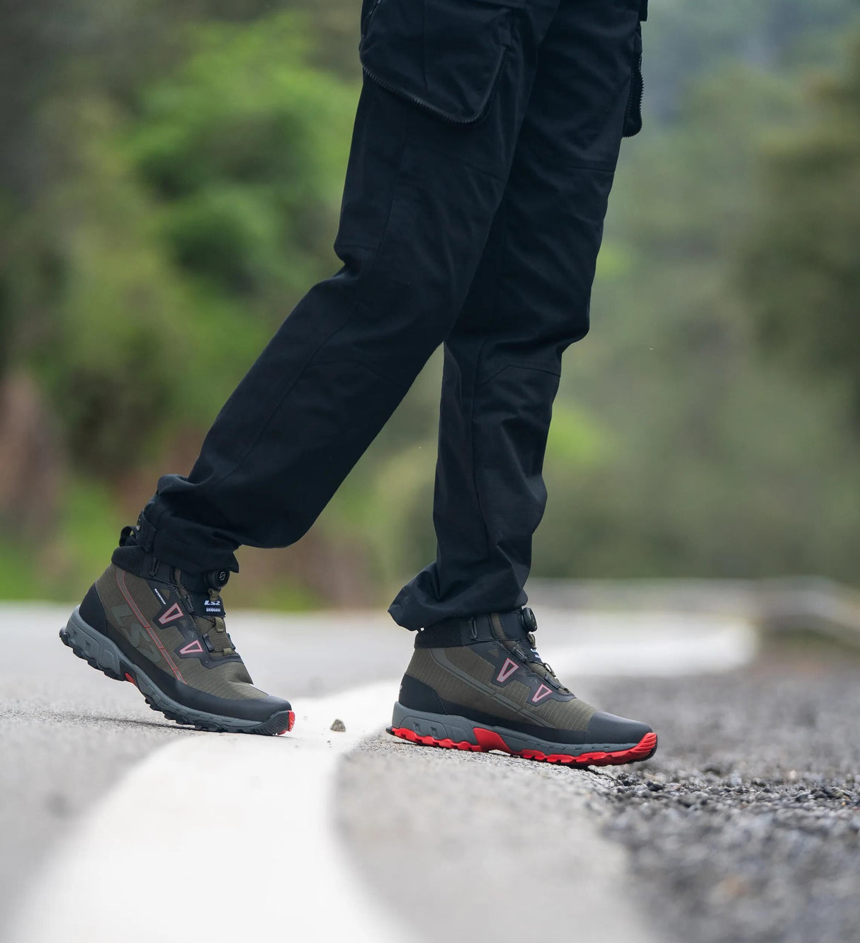 Ls2 Stiefel Trekker Herren grün wp Gr. 41