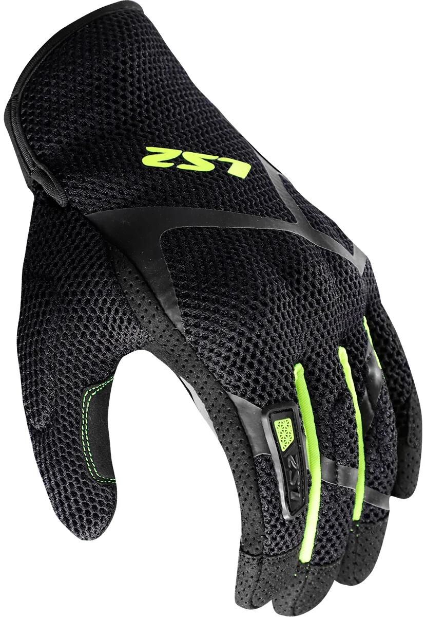 Ls2 handschuh ray ii man glove ray ii mens black yellow xl