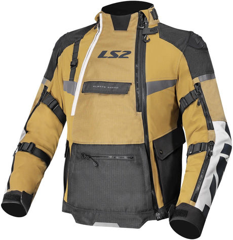 Ls2 Jacke X-Master Herren Jacke X-Master Herren Sand Schwarz Grau Gr. l
