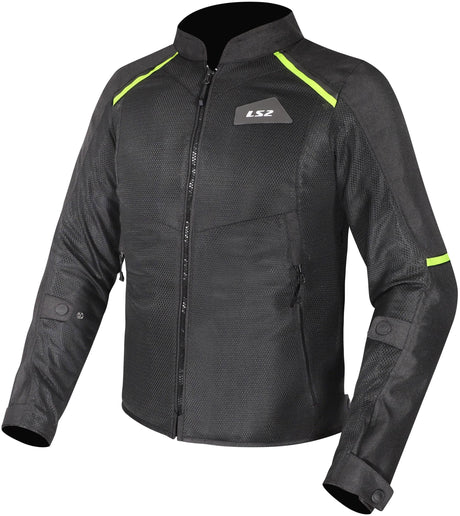 Ls2 jacke breeze man jacket breeze men black yellow gr. xl