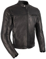 Oxford Lederjacke Walton 2.0 von Jacke Walton 2.0 AA Leder Schwarz Gr. s