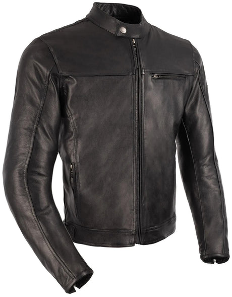 Oxford Lederjacke Walton 2.0 von Jacke Walton 2.0 AA Leder Schwarz Gr. l