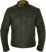 Oxford Hardy Jacke Jacke Hardy Wax Cotton Olive Gr. m