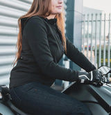 Oxford-Jacke Super Hoodie 2.0. Jacke Super Hoodi 2.0 Damen schwarz Größe 36