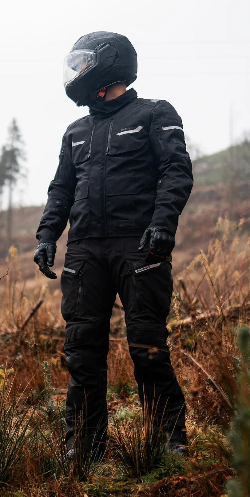 Oxfordjacke Stormland Jacke Stormland Schwarz Gr. xxl