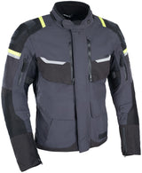 Oxfordjacke Stormland Jacke Stormland Grey SW Neongelb Gr. l