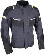 Oxfordjacke Stormland Jacke Stormland Grey SW Neongelb Gr. 3
