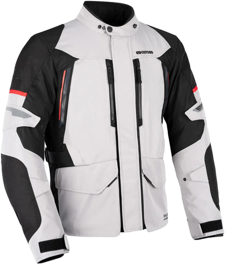 Oxfordjacke Calgary 2.0 Jacke Calgary 2.0 D2D MS Silber Schwarz Gr. l