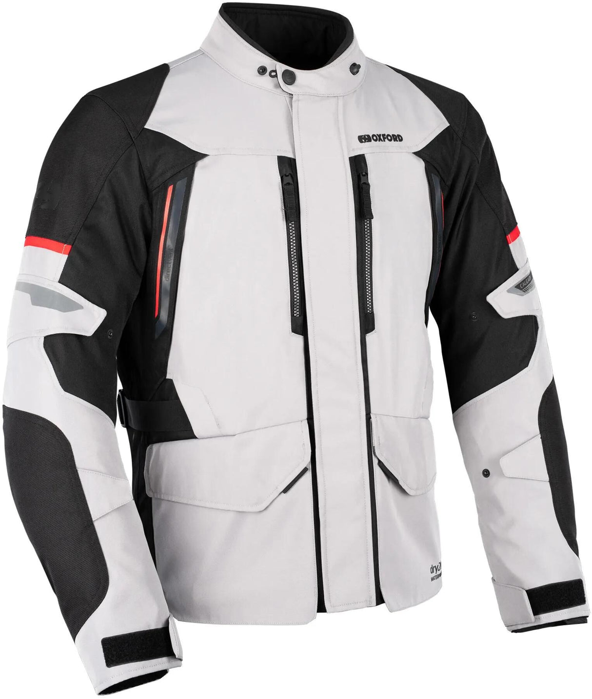 Oxford-Jacke Calgary 2.0 Jacke Calgary 2.0 D2D MS Silber Schwarz XXL