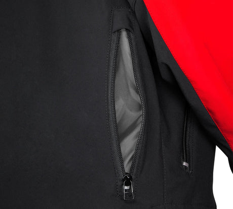 UFO Pinkeljacke Taiga Endurojacke UFO Schwarz Rot Gr. m
