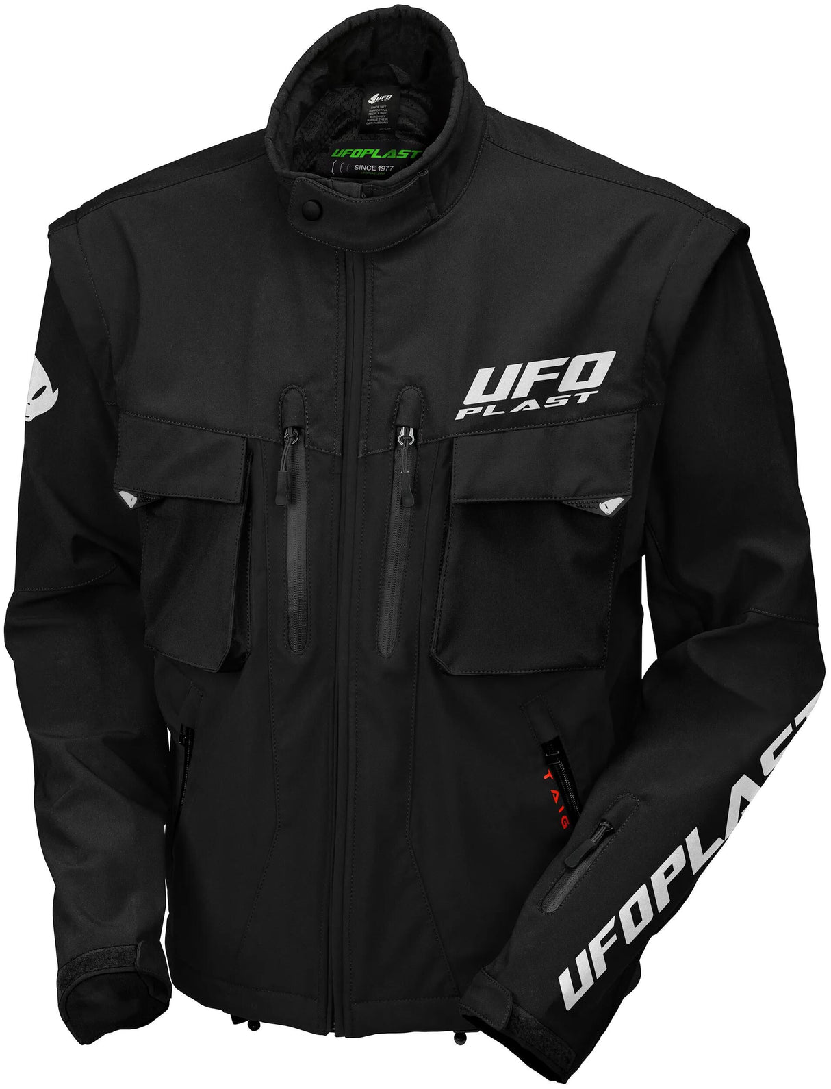Ufo Pinkeljacke Taiga Endurojacke Ufo Schwarz Gr. m