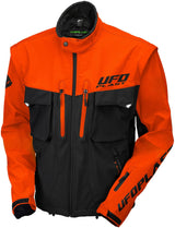 Ufo Plast Taiga Jacke Enduro Jacke UFO Schwarz Orange Gr. m