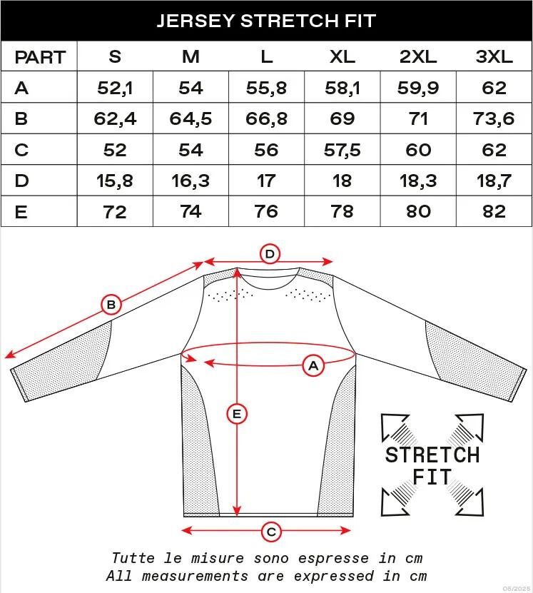 UFO Plast Trikot MX Ares MX Trikot UFO Ares weiß schwarz Größe XL