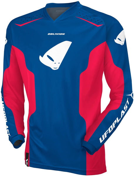 UFO Plast Trikot MX Oblivion MX Trikot UFO Oblivion blau rot Gr. xxl