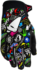 UFO Natursekt Kinder Handschuhe UFO Skyline Grafik gr.s