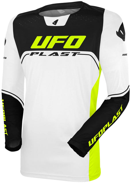 UFO Plast Trikot Ares Kinder Kindertrikot UFO sind weiß schwarz gr.s