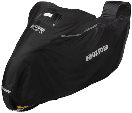 Oxford Faltgarage Stormex Topcase. Stormex Fahrradabdeckung Topbox Größe M